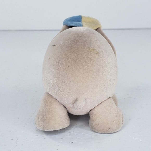 Precious Moments Noah's Ark Flocked Elephant Posable Figurine Applause - Picture 6 of 7